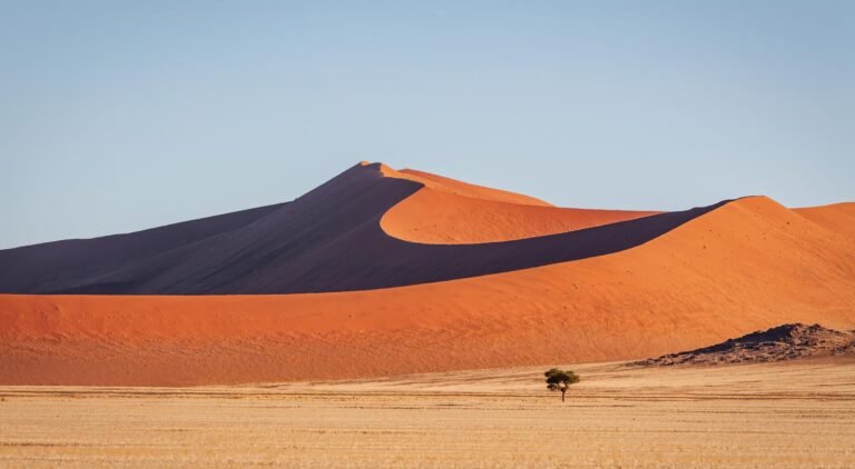 Sossusvlei dunes in Namibia