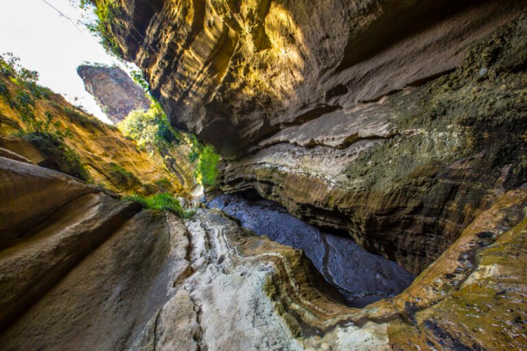 A stunning gorge in Naivasha National Park, Kenya.