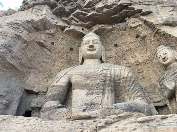 Yungang Grottoes ancient Buddhist sculpture