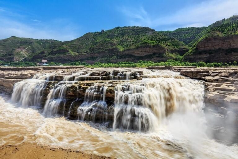 Hukou Waterfall on the Yellow River