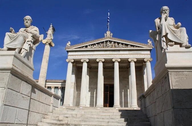 Neoclassical architecture of the Academy of Athens