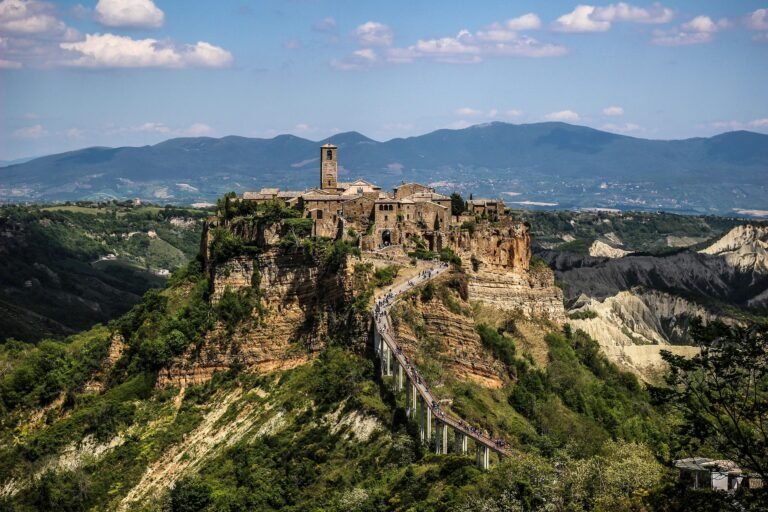 Civita di Bagnoregio hilltop town in Italy