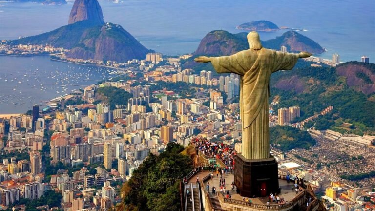 Christ the Redeemer overlooking Rio de Janeiro